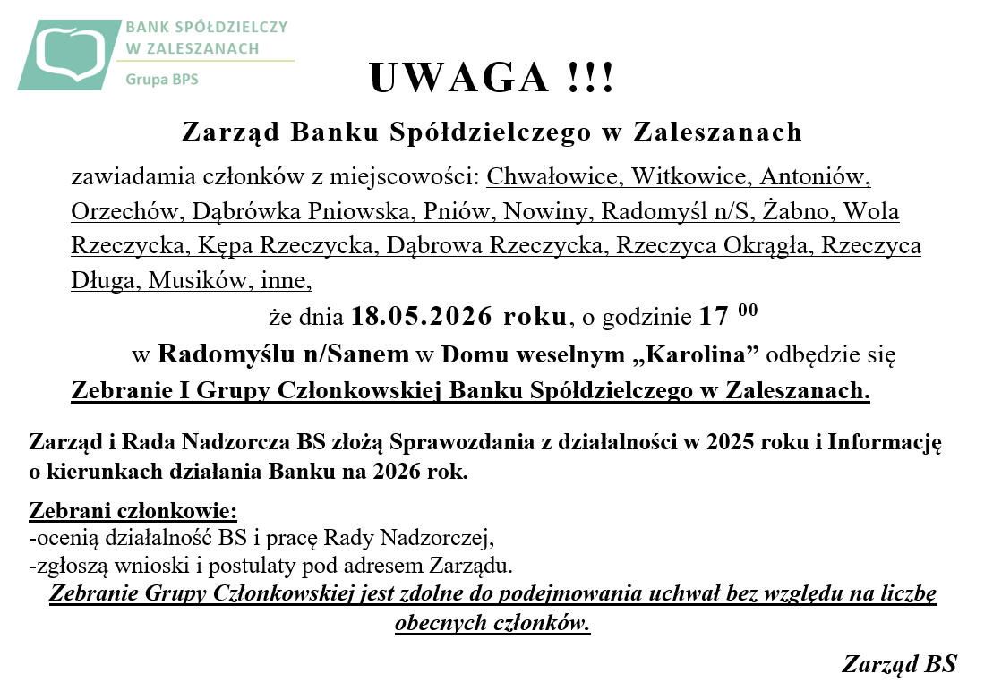 Ogloszenie Grupy Czlon 2026 11